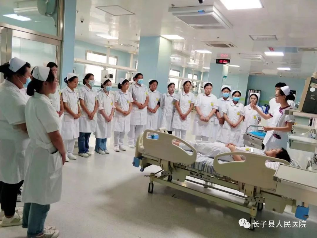 和平医院长子分院举办2023年护理实习生岗前培训