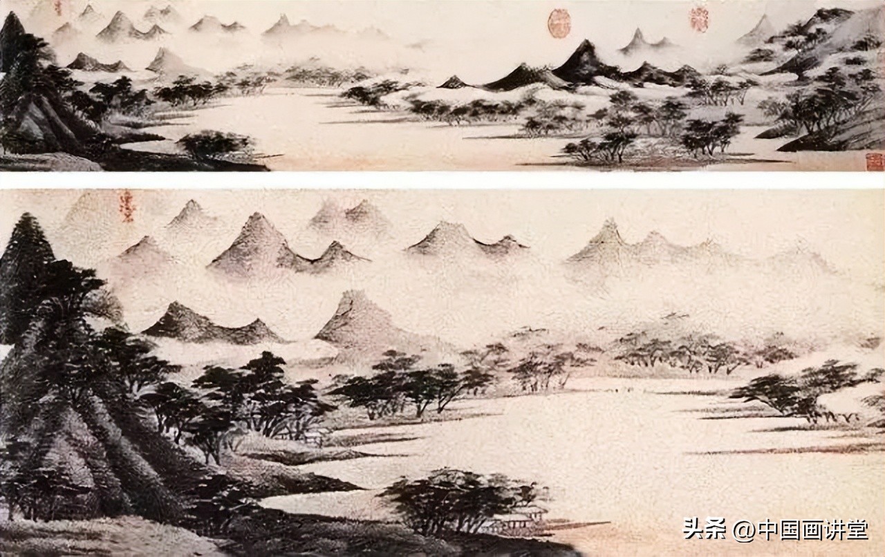 明代山水画100幅大饱眼福值得借鉴,明清高清山水作品欣赏