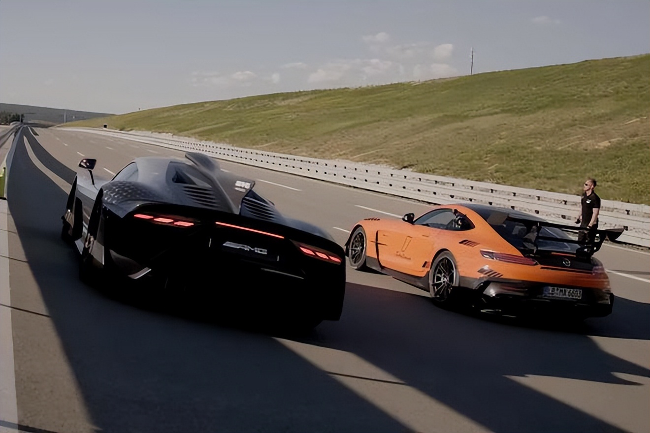 梅赛德斯amg超级跑车,梅赛德斯amg飙车