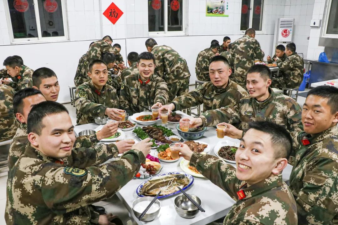 部队的清真伙食,各国部队的伙食