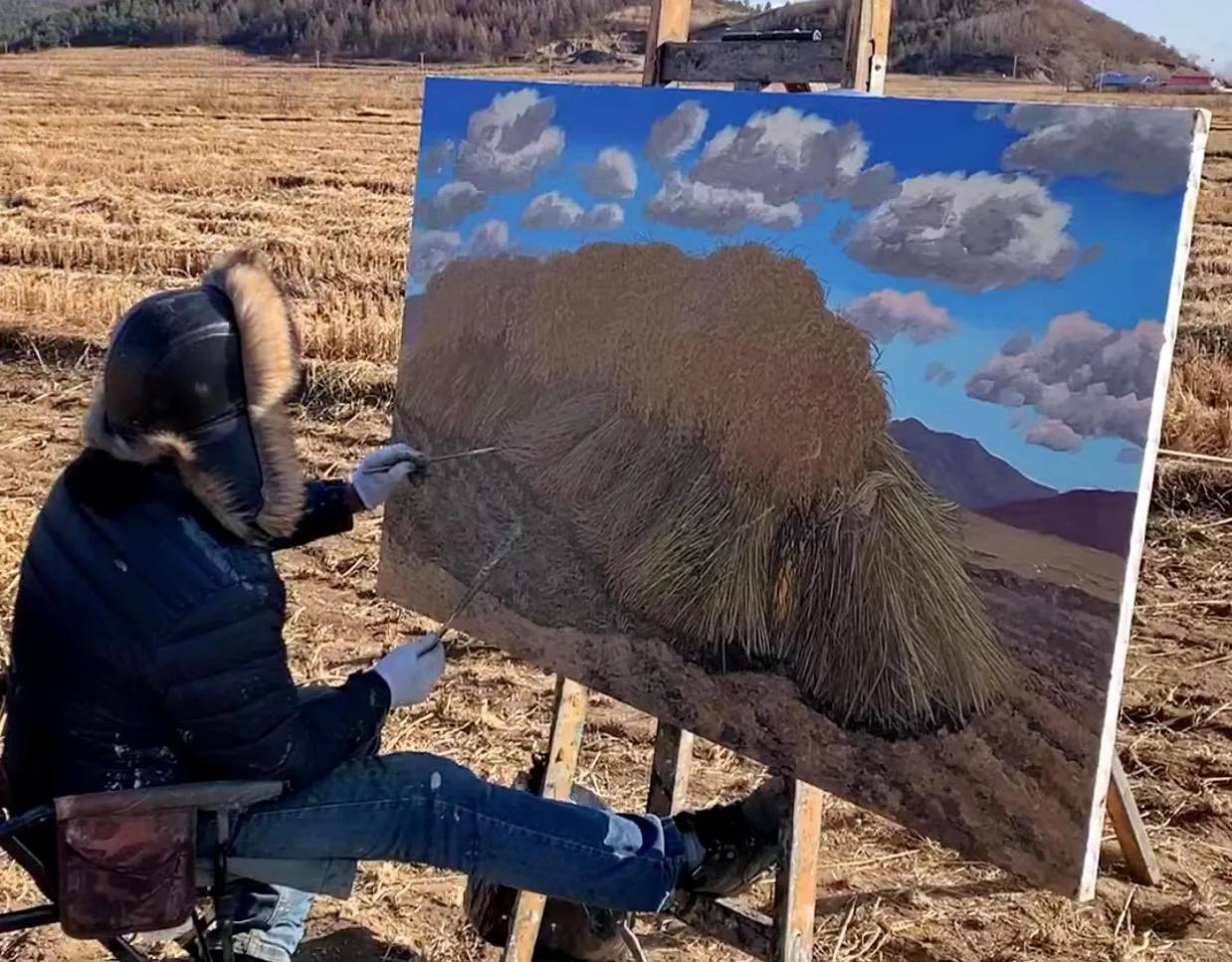 肖景志评论家,肖景志油画作品