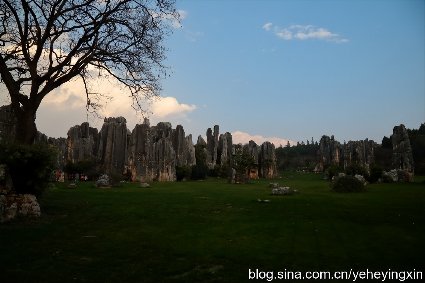 世界地质公园云南石林风景区,昆明石林国家地质公园