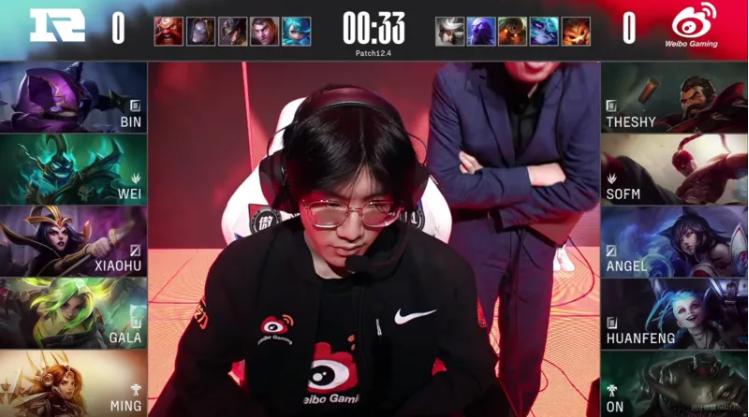 doinb和米勒解说wbg打jdg,rng2-0战胜we