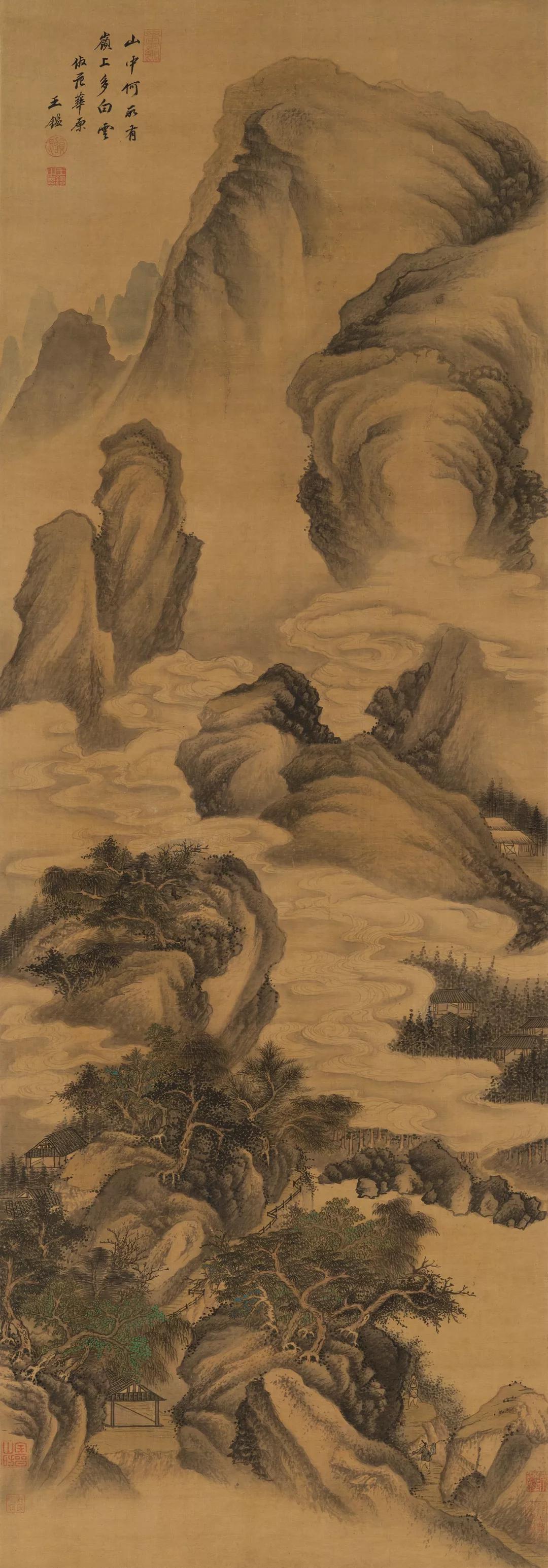 四王山水技法,四王山水的特点