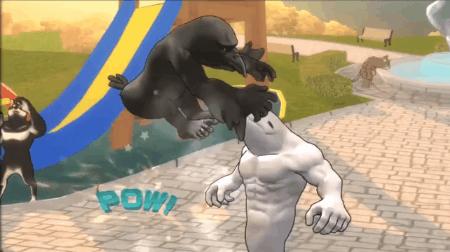 表情包们打起来了！快看肌肉萌宠们的魔性沙雕格斗