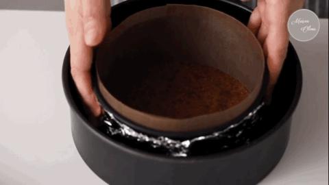 焦糖海盐芝士蛋糕冻的做法,ins焦糖芝士蛋糕的做法