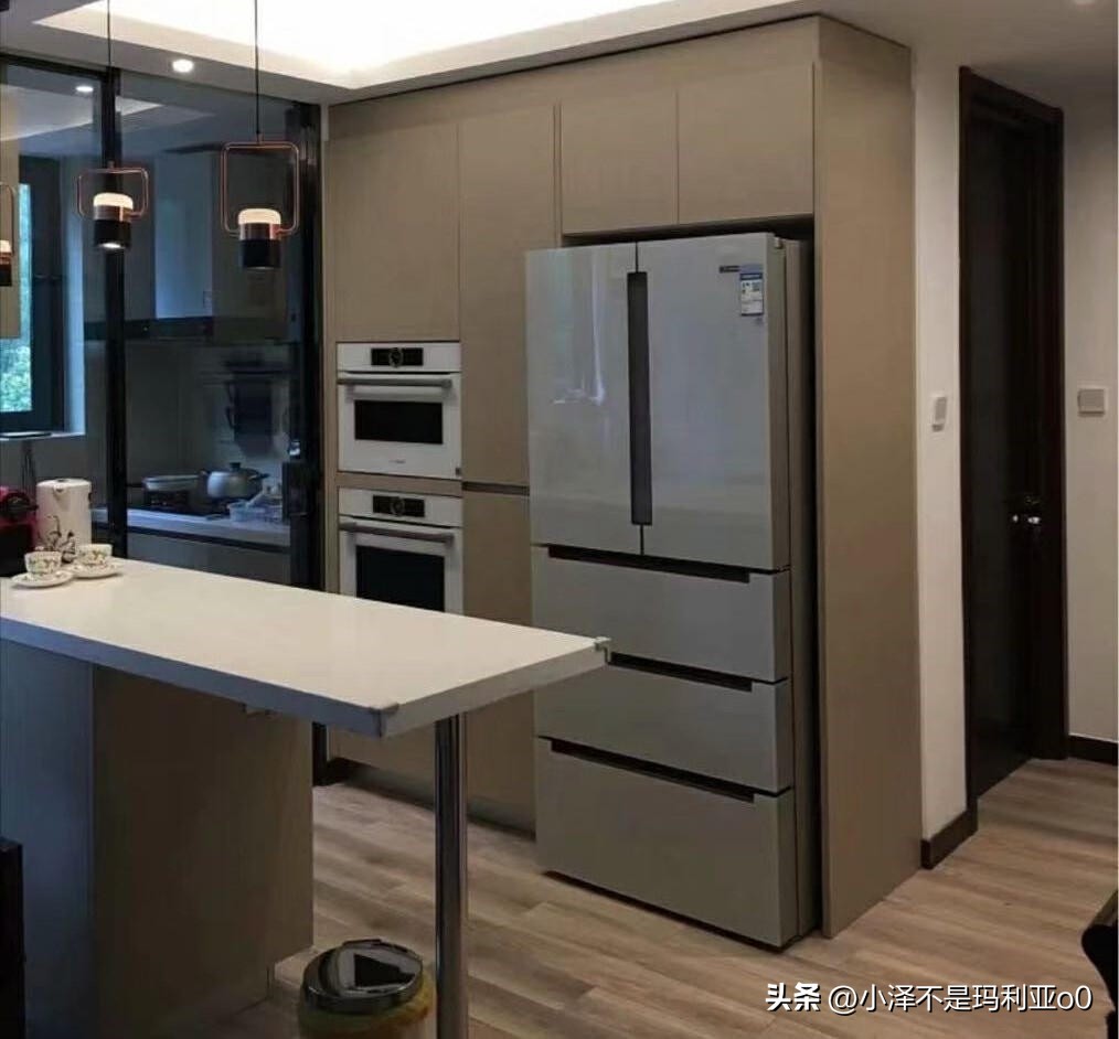 tcl嵌入式超薄t9冰箱尺寸规格,tcl嵌入式t9冰箱装修顶部预留尺寸