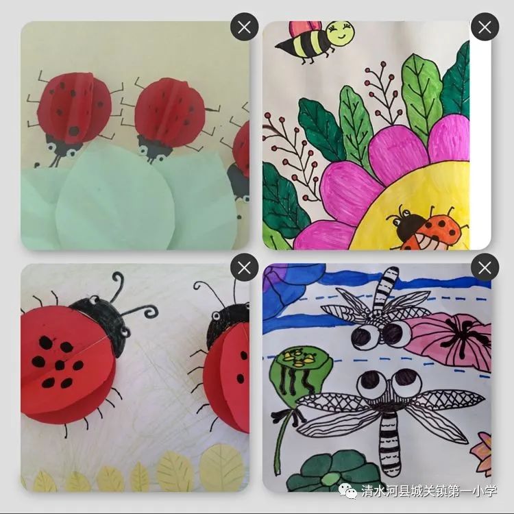 我是防疫小能手亲子绘画,童心有我共抗疫主题绘画