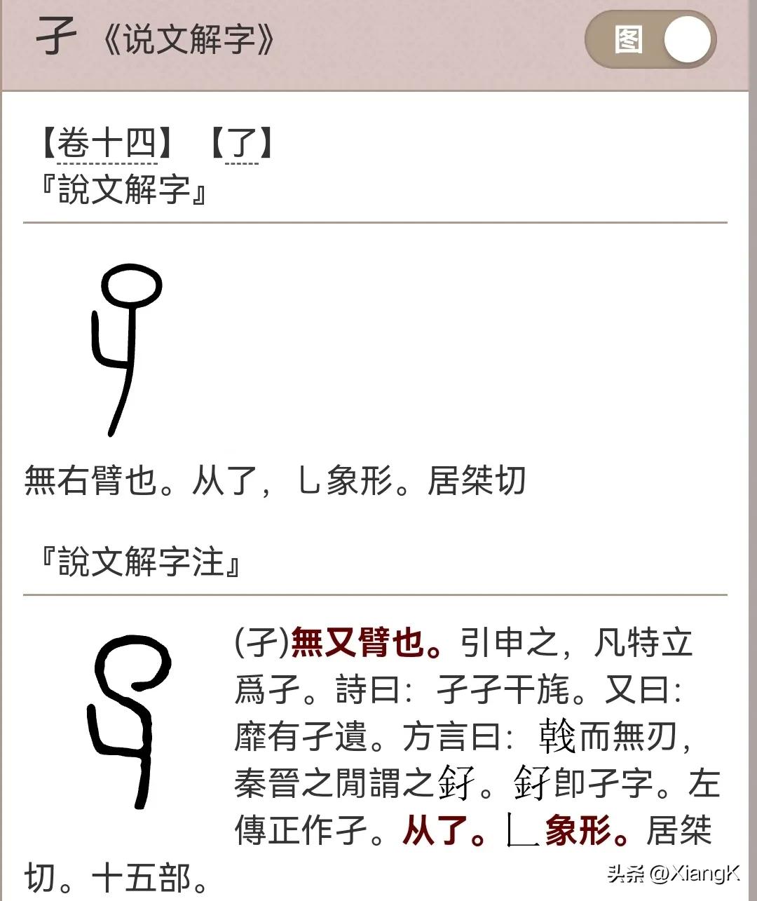 “了子孑孓孒”傻傻分不清？赶紧学起来！