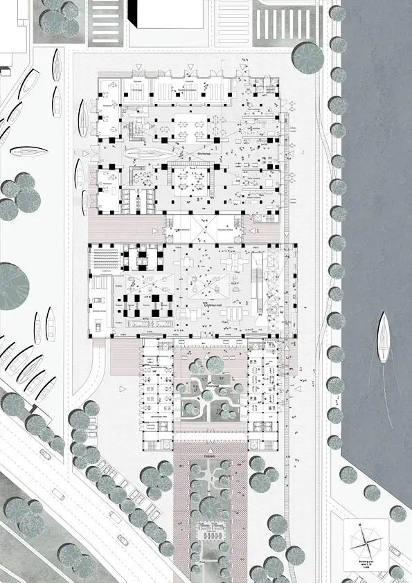 北欧神校奥胡斯建筑学院学生作品：重思建筑的休眠结构