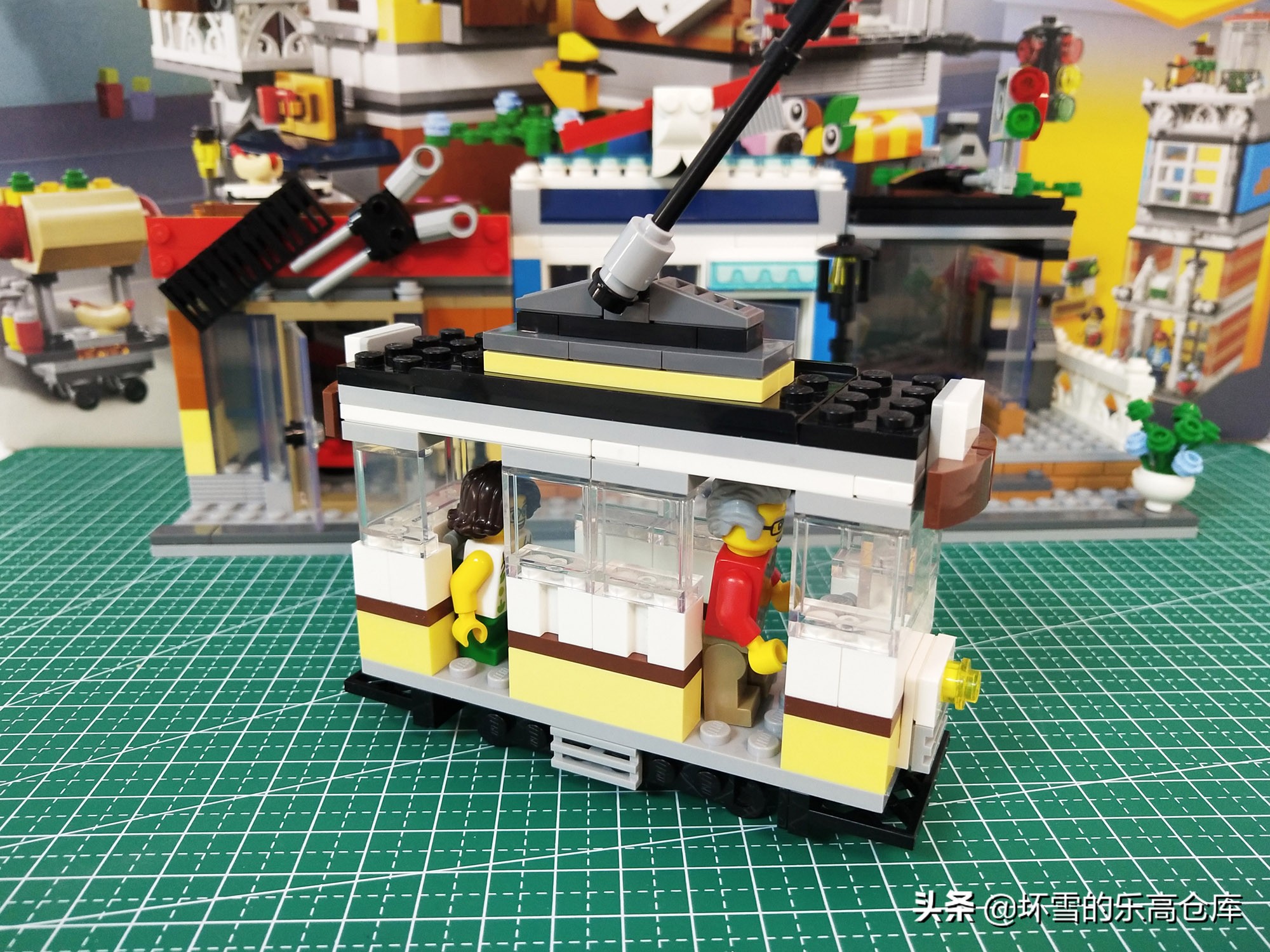 又大又炫酷的城市乐高,乐高创意百变街