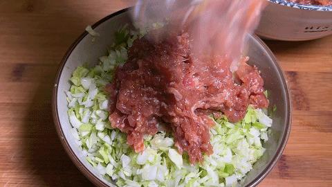 用圆白菜包肉馅做法大全,用圆白菜做菜包