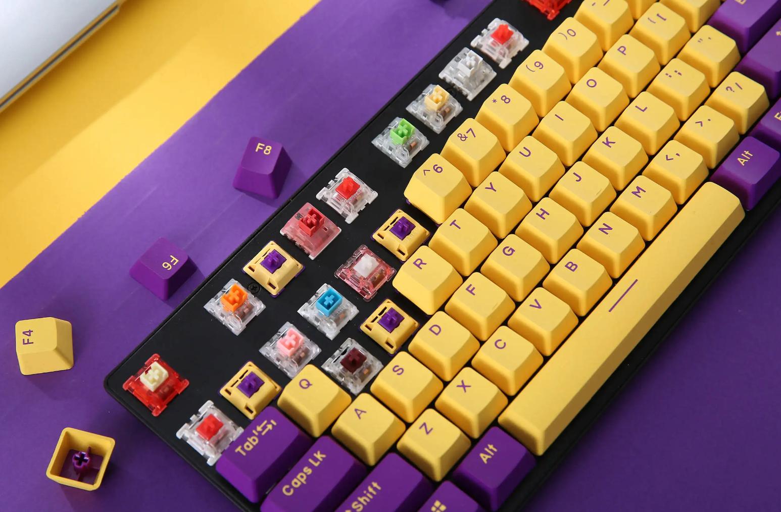 cherry经典红轴键盘,雷神k30键盘cherry轴