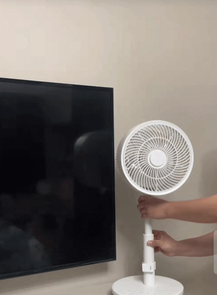 空气循环冷风扇超静音测评,黑科技空气循环扇真的凉爽