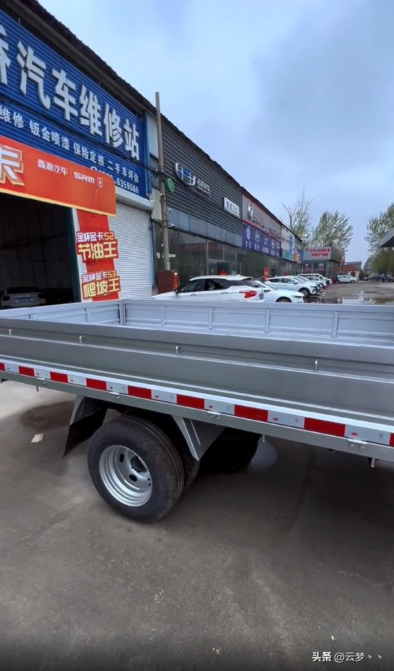 金杯金卡s6单排3米4,金杯金卡s6这款车落地多少钱