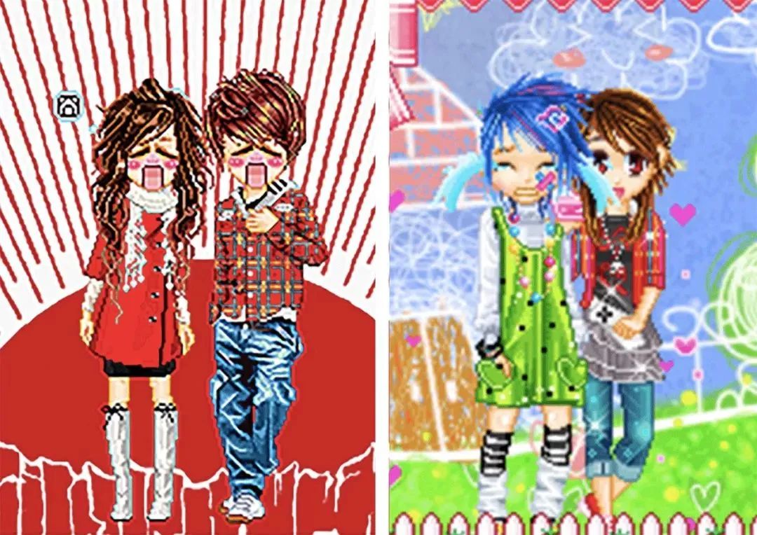 qq秀原始形象,qq秀时尚