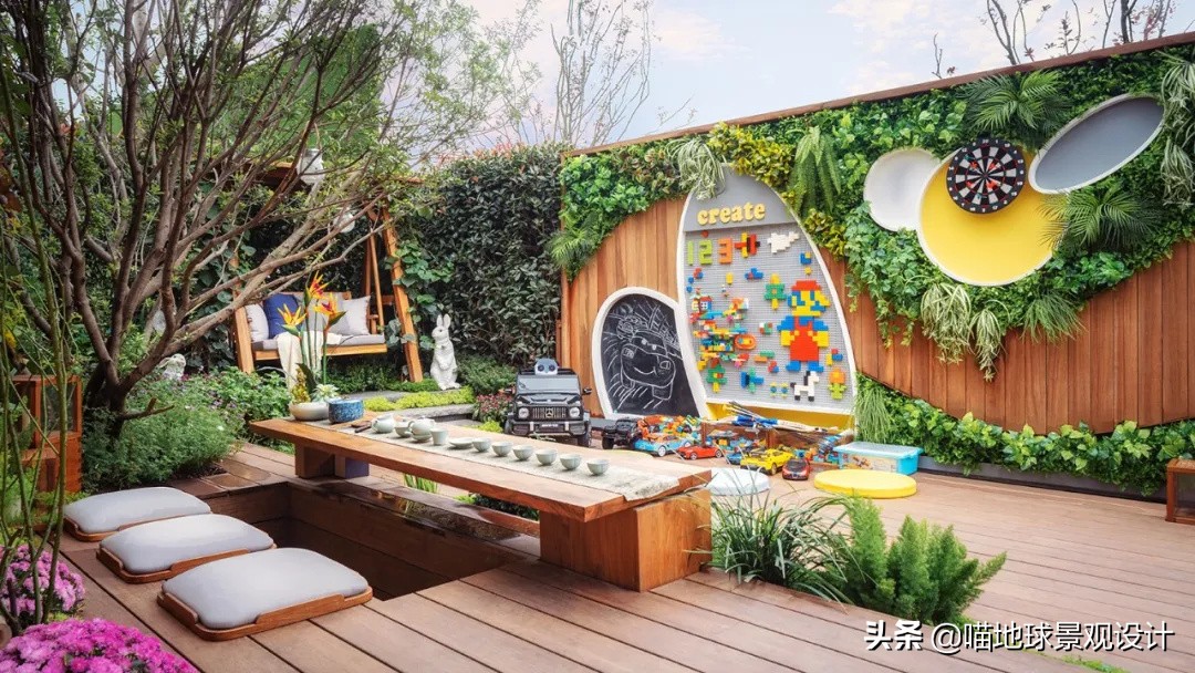 儿童院子怎么设计游乐的地方,庭院景观设计儿童