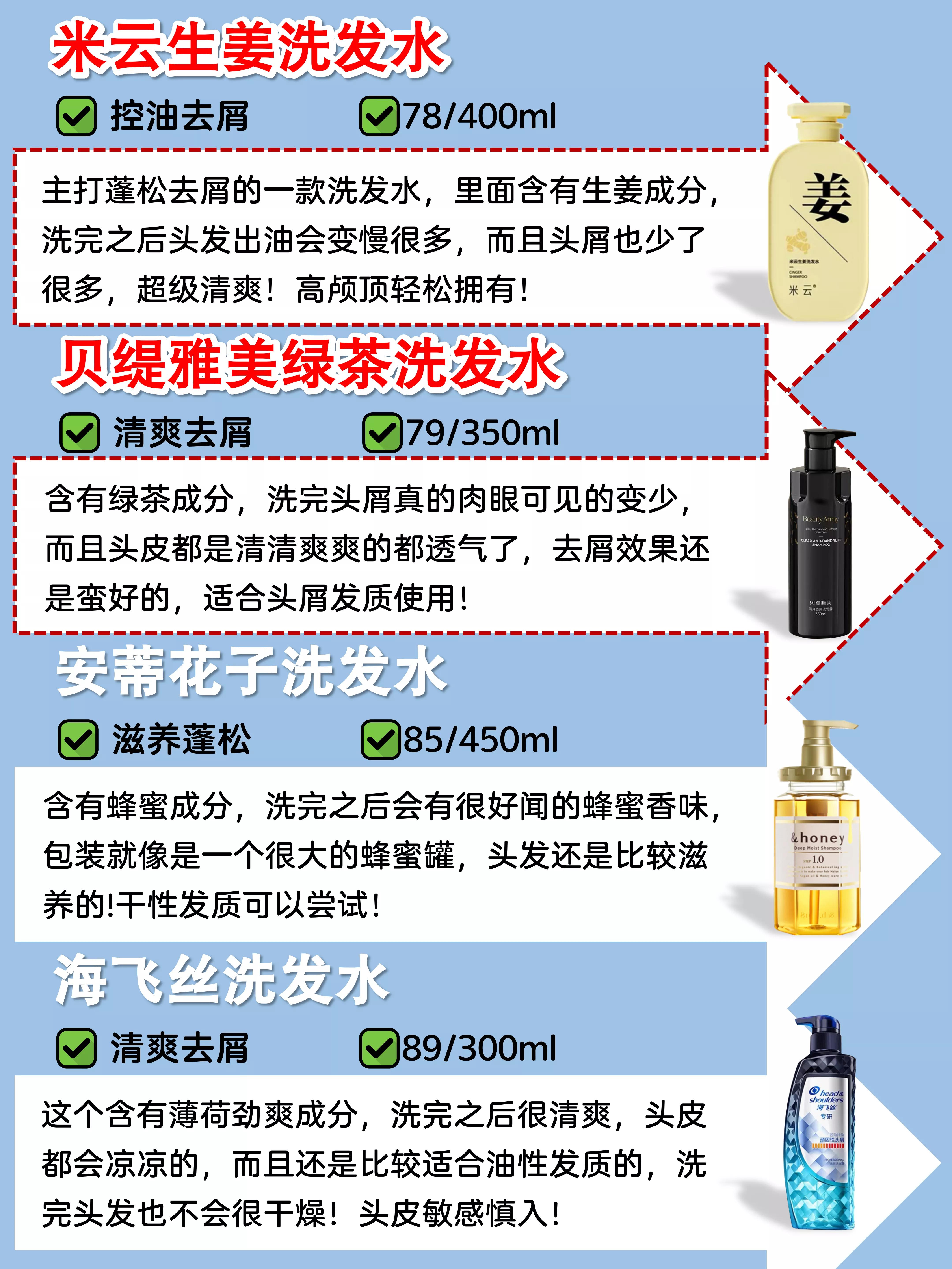 清扬洗发水官方正品旗舰店海飞丝,比海飞丝清扬好的洗发水