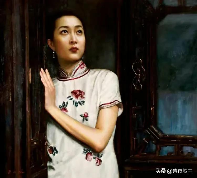 陈逸鸣油画简介,陈逸鸣仕女画欣赏