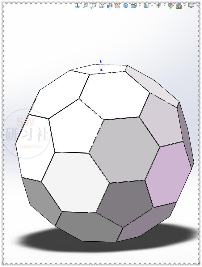 solidworks复杂钣金展开下料图,solidworks足球钣金展开