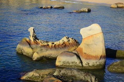 江门那琴半岛地质海洋公园秋冬季,江门那琴半岛旅行照