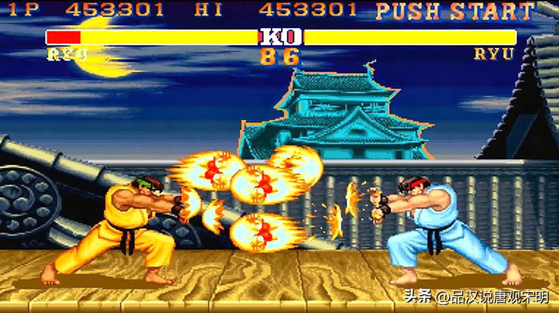 街机厅最早期的街霸,当年街机厅最火的30款游戏