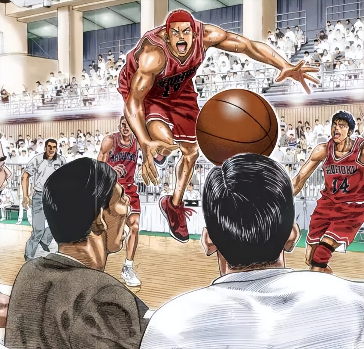 灌篮高手爷青回阵容引观众回忆杀,爷青回瞬间