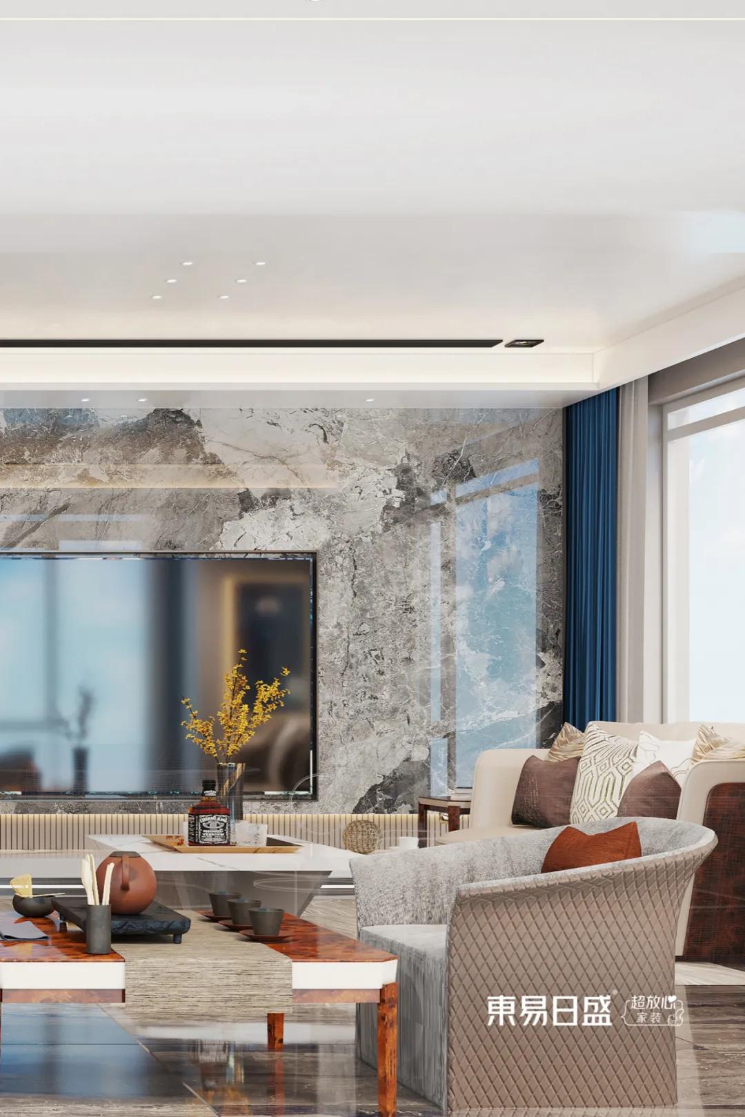 无锡家装简约大气设计,香樟园轻奢装修