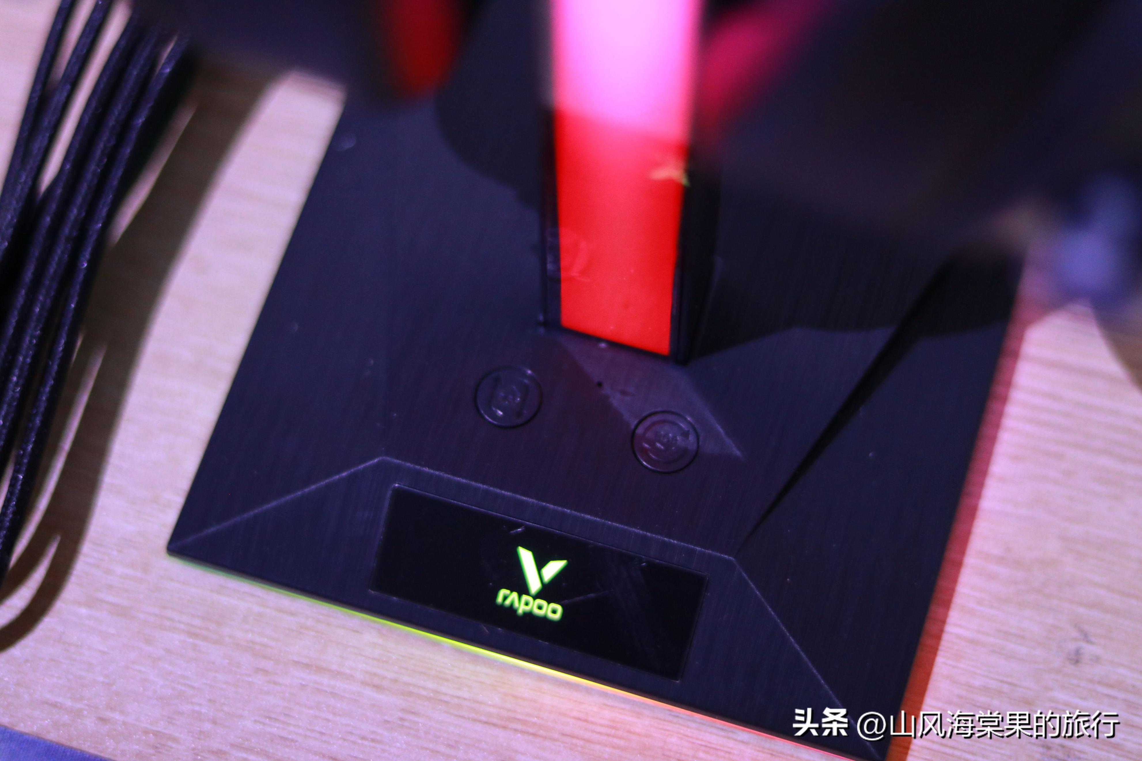 雷柏v800耳机怎么样,雷柏VH800无线RBG游戏耳机