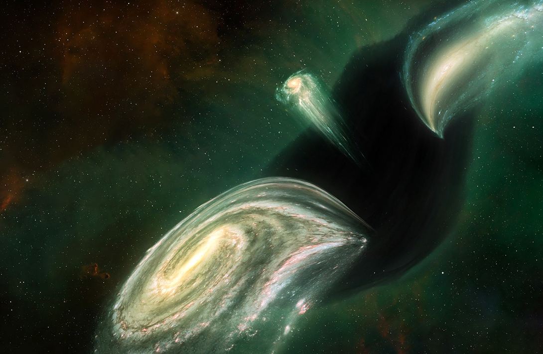 拉尼亚凯亚超星系团有多少银河系,拉尼亚凯亚超星系团对比银河系