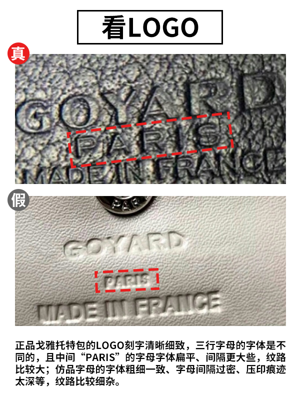 奢侈品真假鉴定大全,戈雅托特包真假鉴定