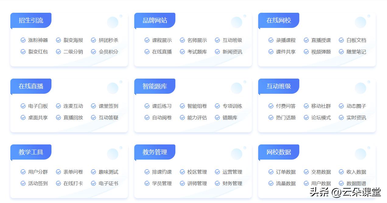 教育培训的管理软件,教务管理系统软件