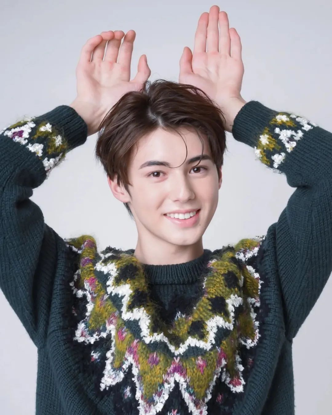 十七岁的日本男模AlexSho，好可爱的男孩子！