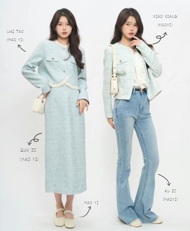 春季好看的搭配中性,适合春天的颜色穿搭每一套都超美
