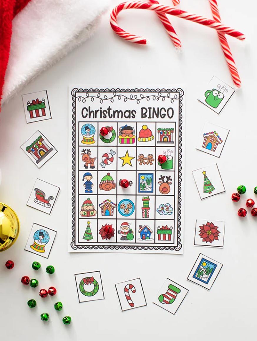 冬天、足球、圣诞等15个不同主题bingo游戏宅家玩起来，超有趣！