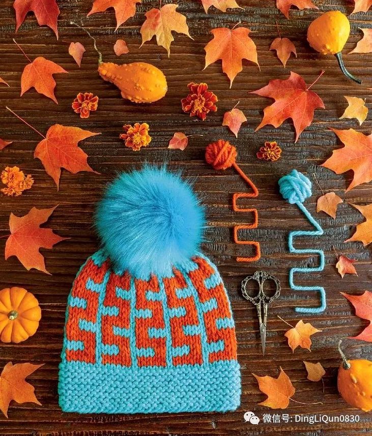 针织帽子花样大全视频,针织帽子创意