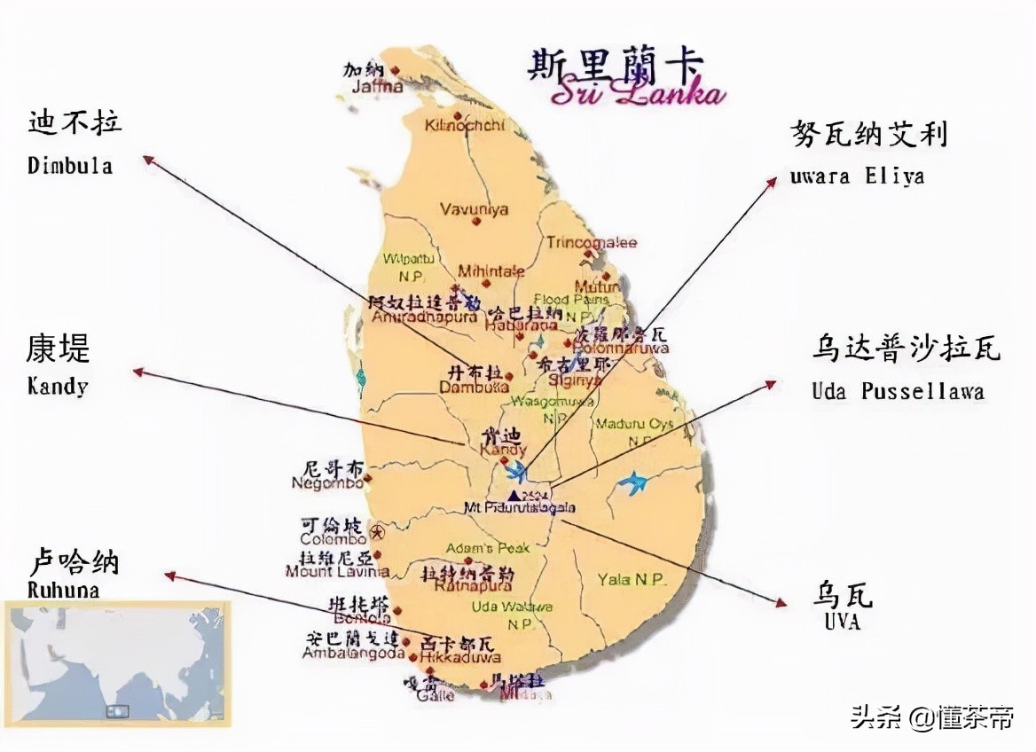 世界三大红茶对比,世界三大高香红茶有什么区别