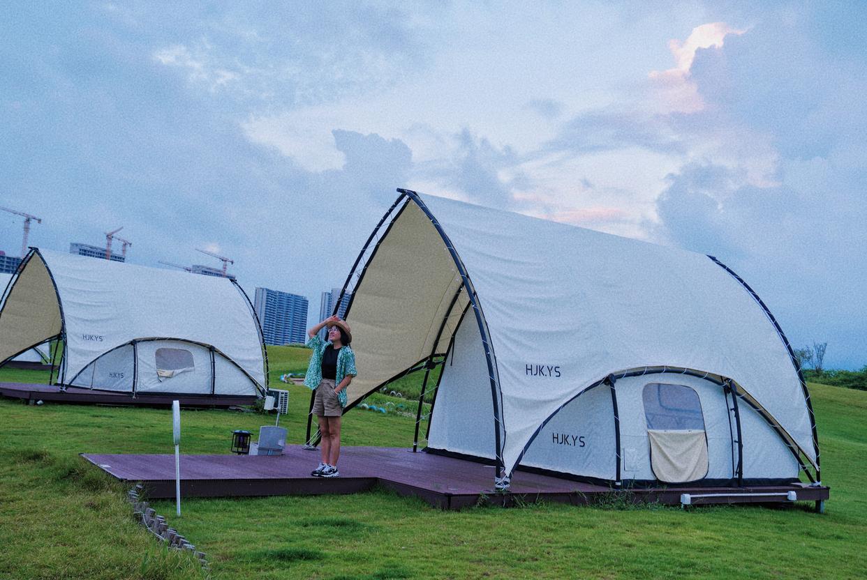 启东蝶湖公园可以露营吗,启东旅游海边推荐哪里