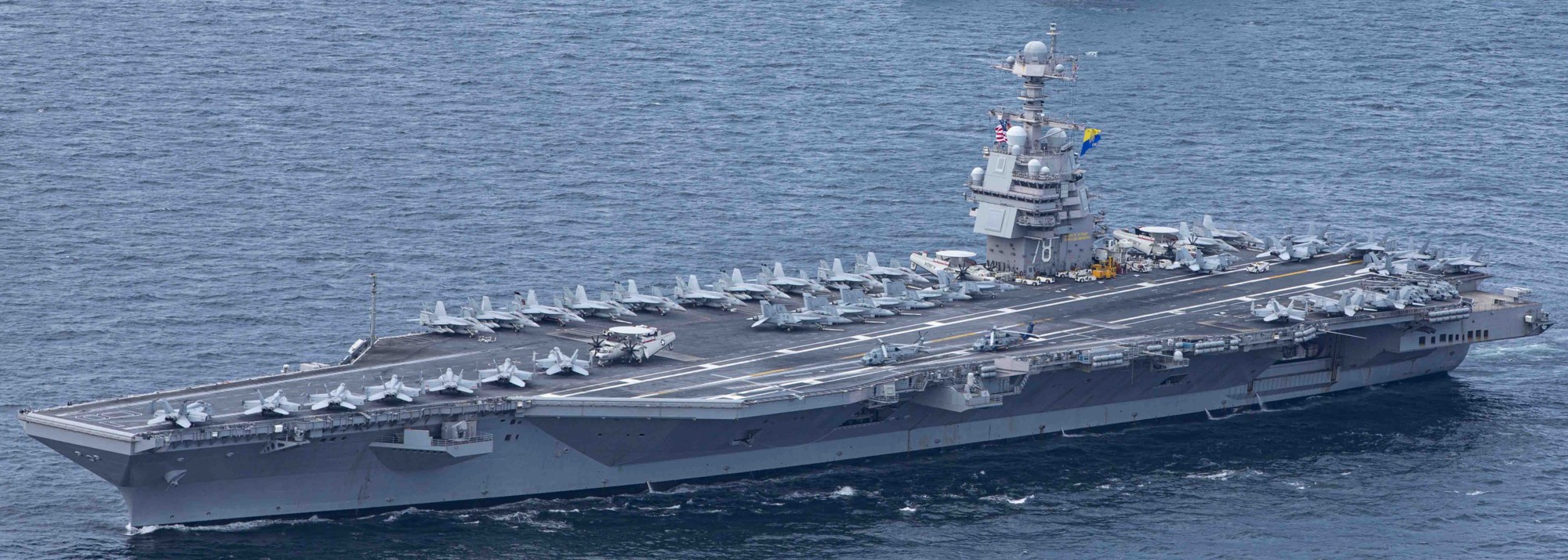 美海军最新服役航空母舰,美国的航空母舰技术是世界一流吗