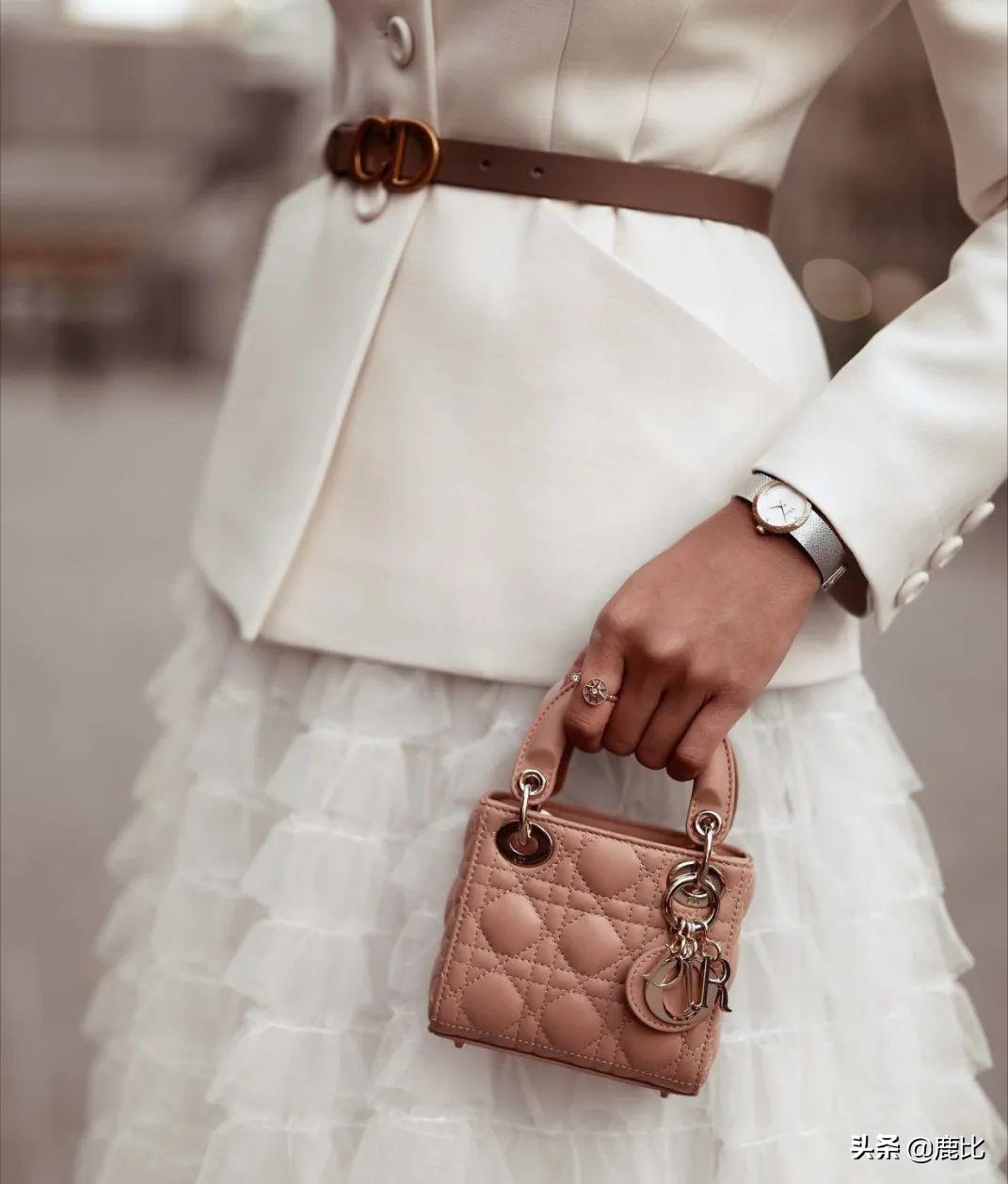 ladydior戴妃包拉链款,美到窒息的迪奥戴妃包
