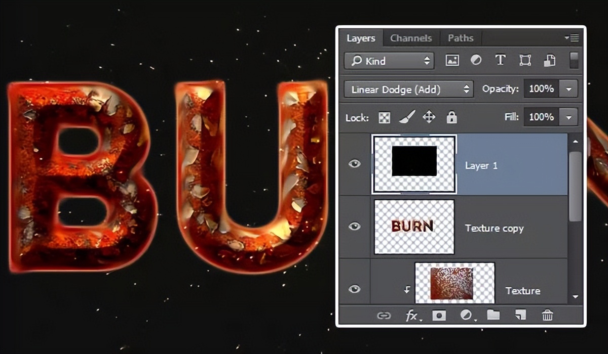 ps路标去除铁锈点,ps教程火苗火焰字体效果制作