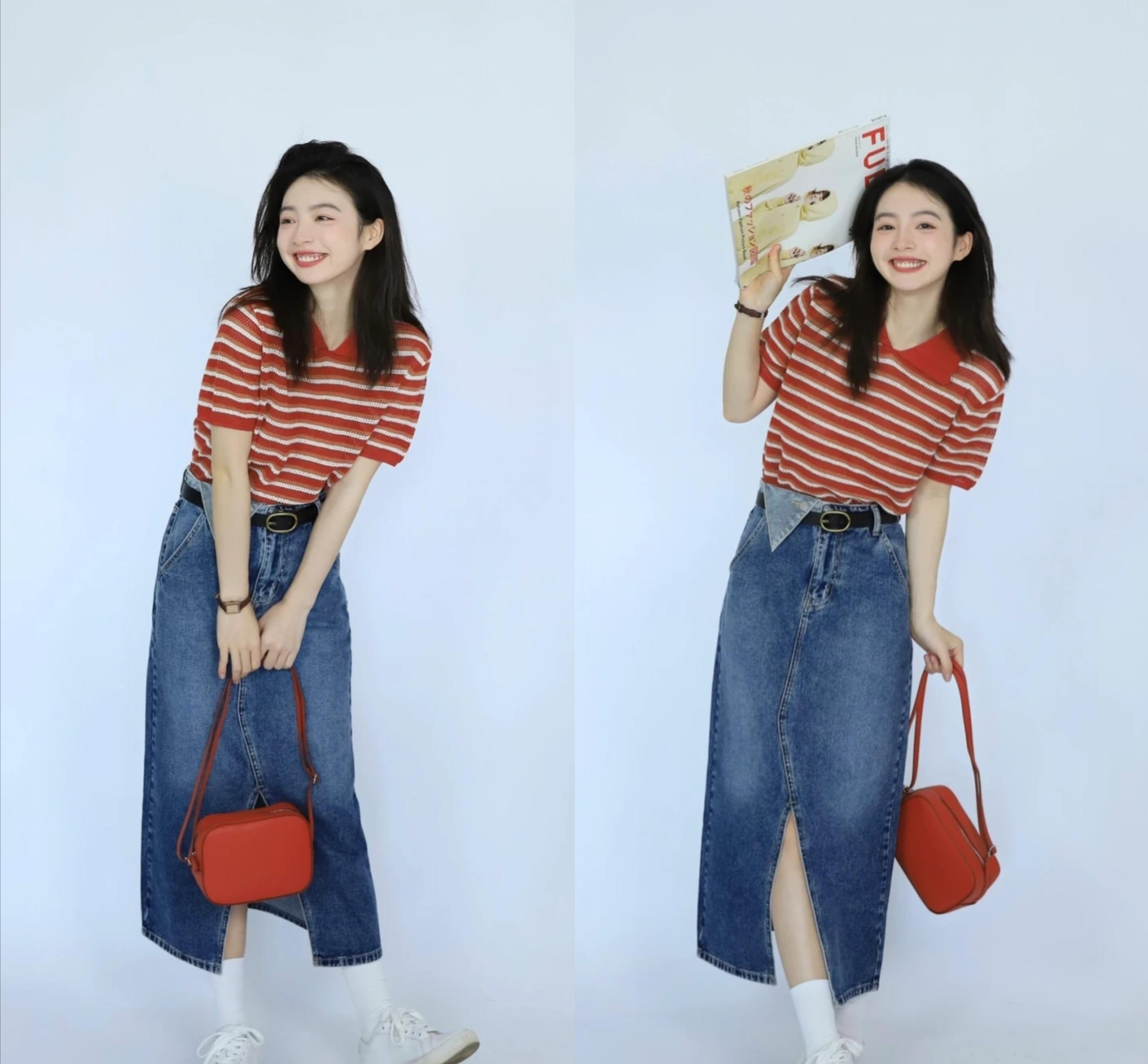 夏天裙子推荐不要碎花裙,夏天裙子牛仔裙