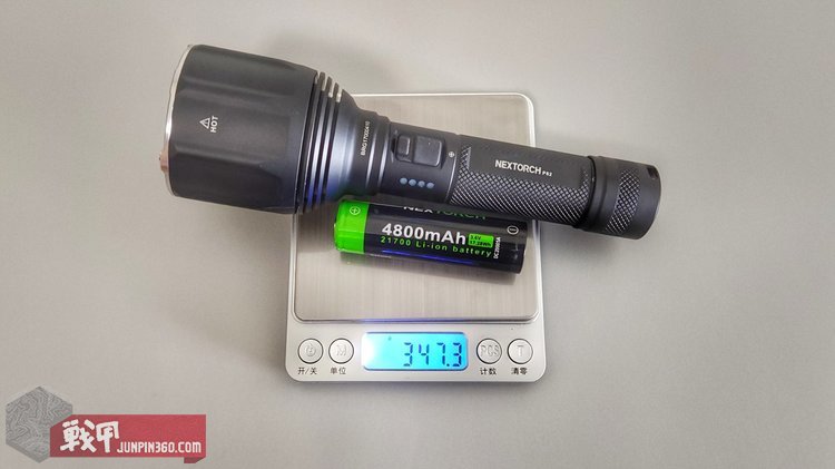 纳丽德p80手电筒远射效果,纳丽德手电筒强光远射