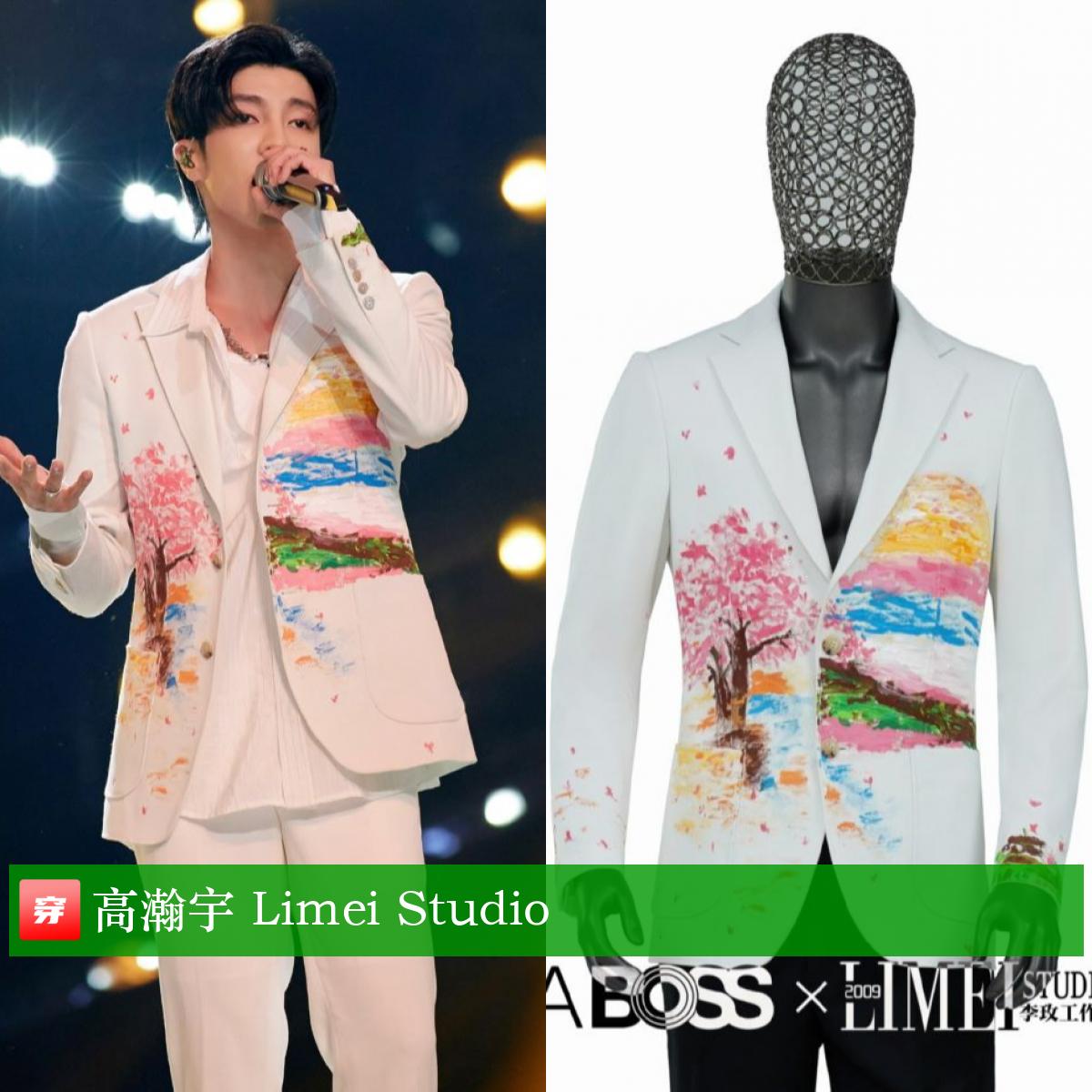 穿搭男明星王一博,王一博肖战最新穿搭