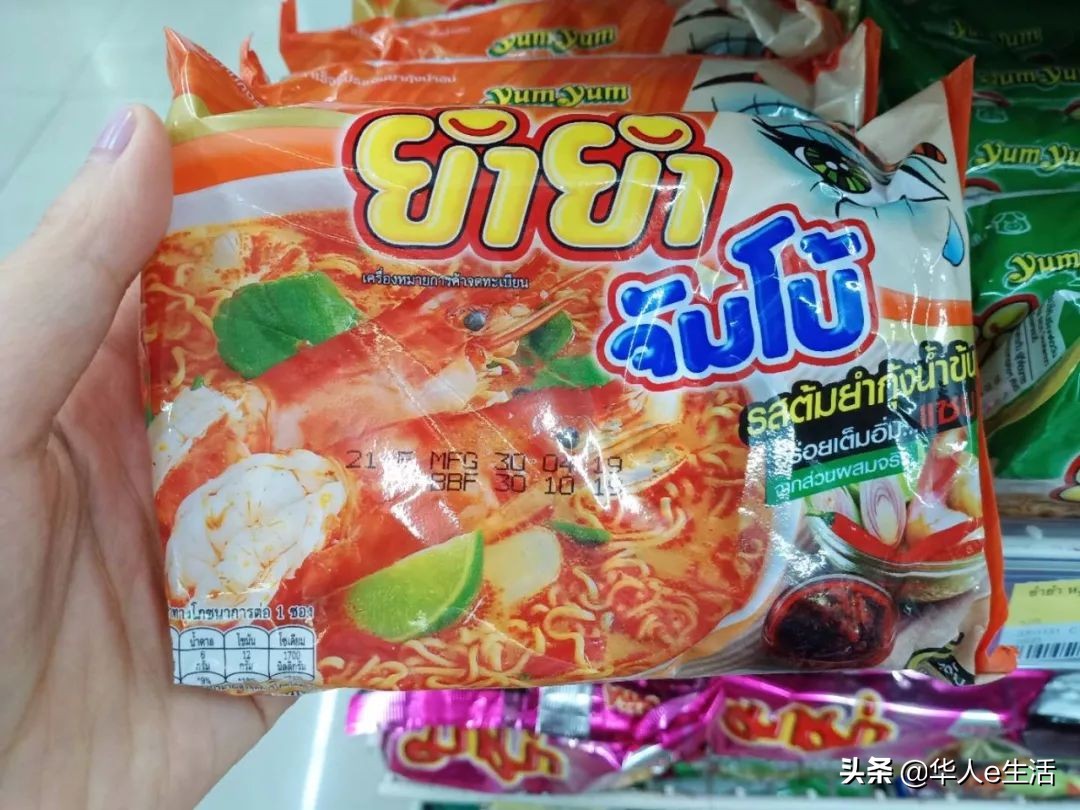 泰国有哪些好吃的泡面,泰国最好吃的速食面