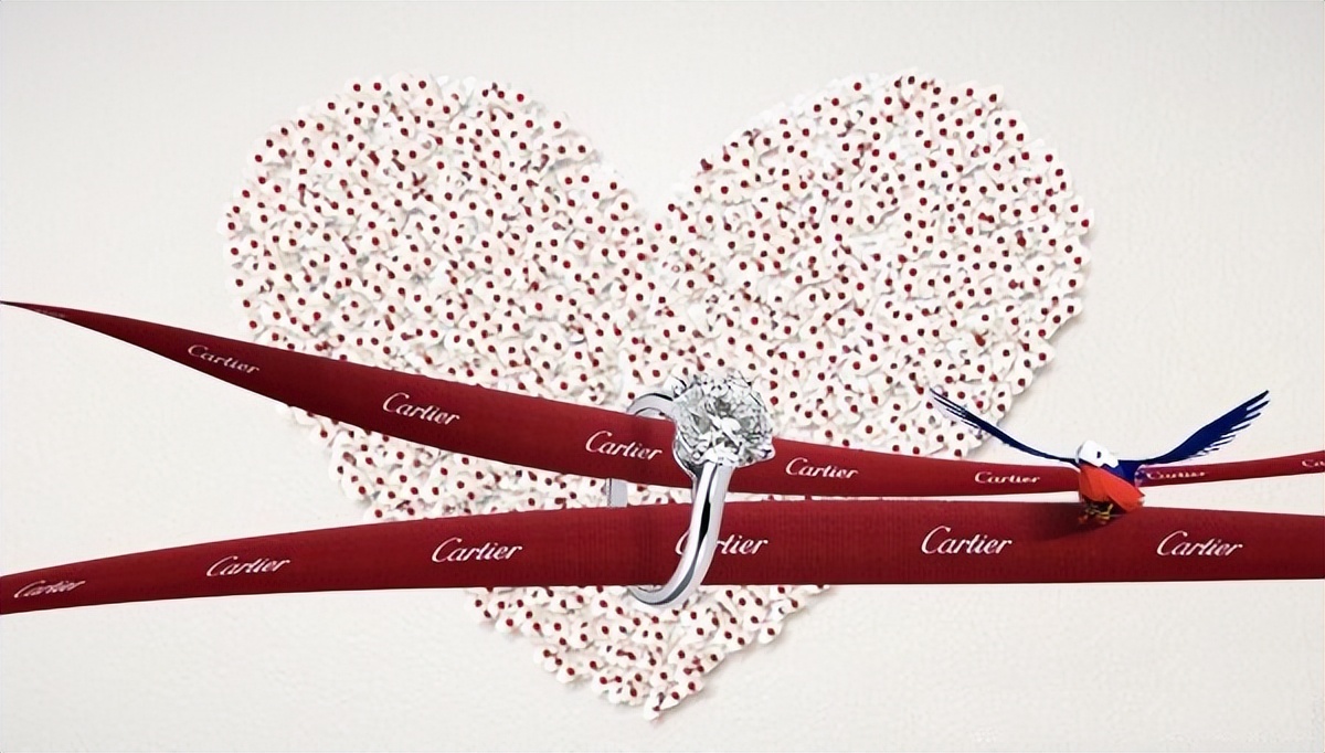 全网女生都爱的玫瑰花戒指,卡地亚钻戒款式