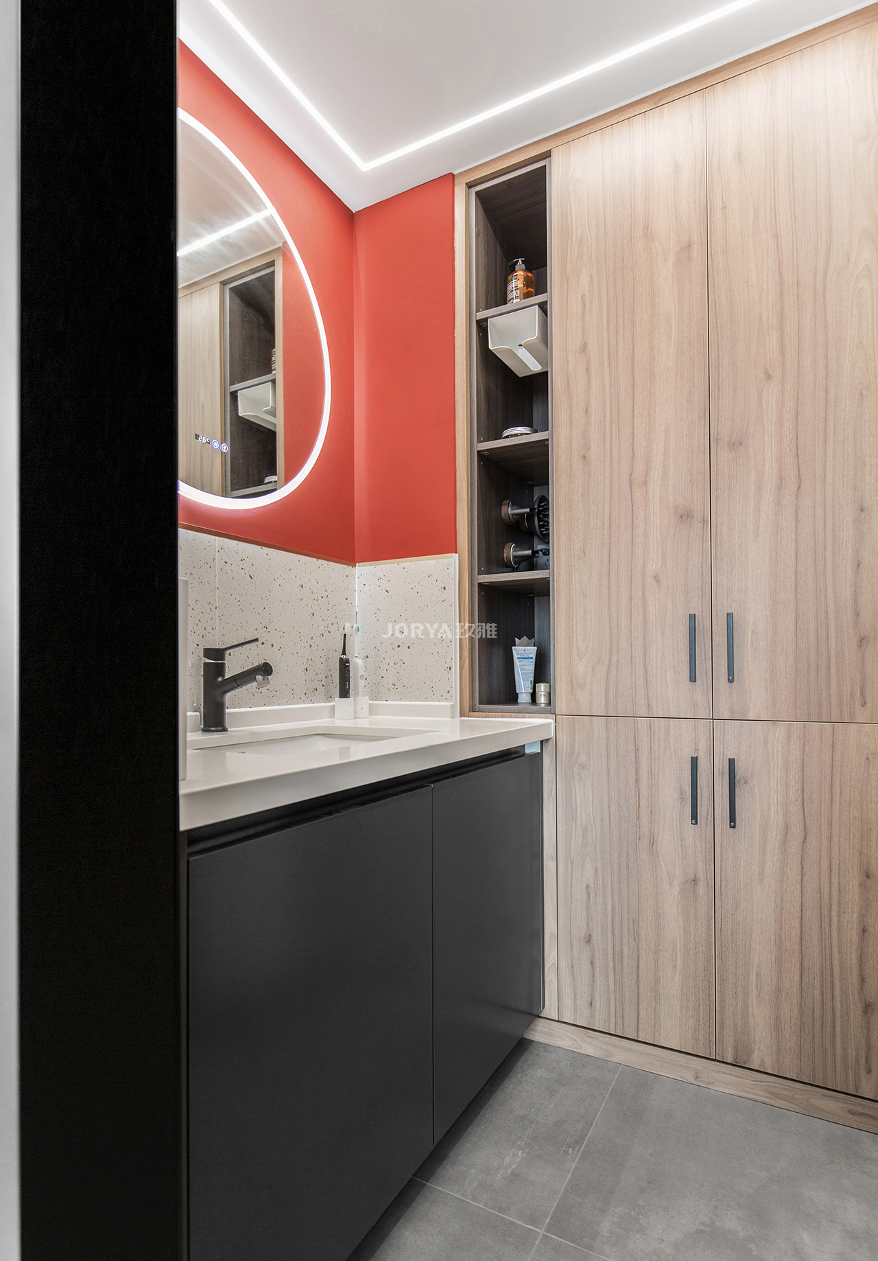 餐厅改造西厨吧台,餐厅变开放式书房法式