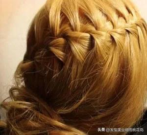 唯美编发盘发,唯美长发新娘编发