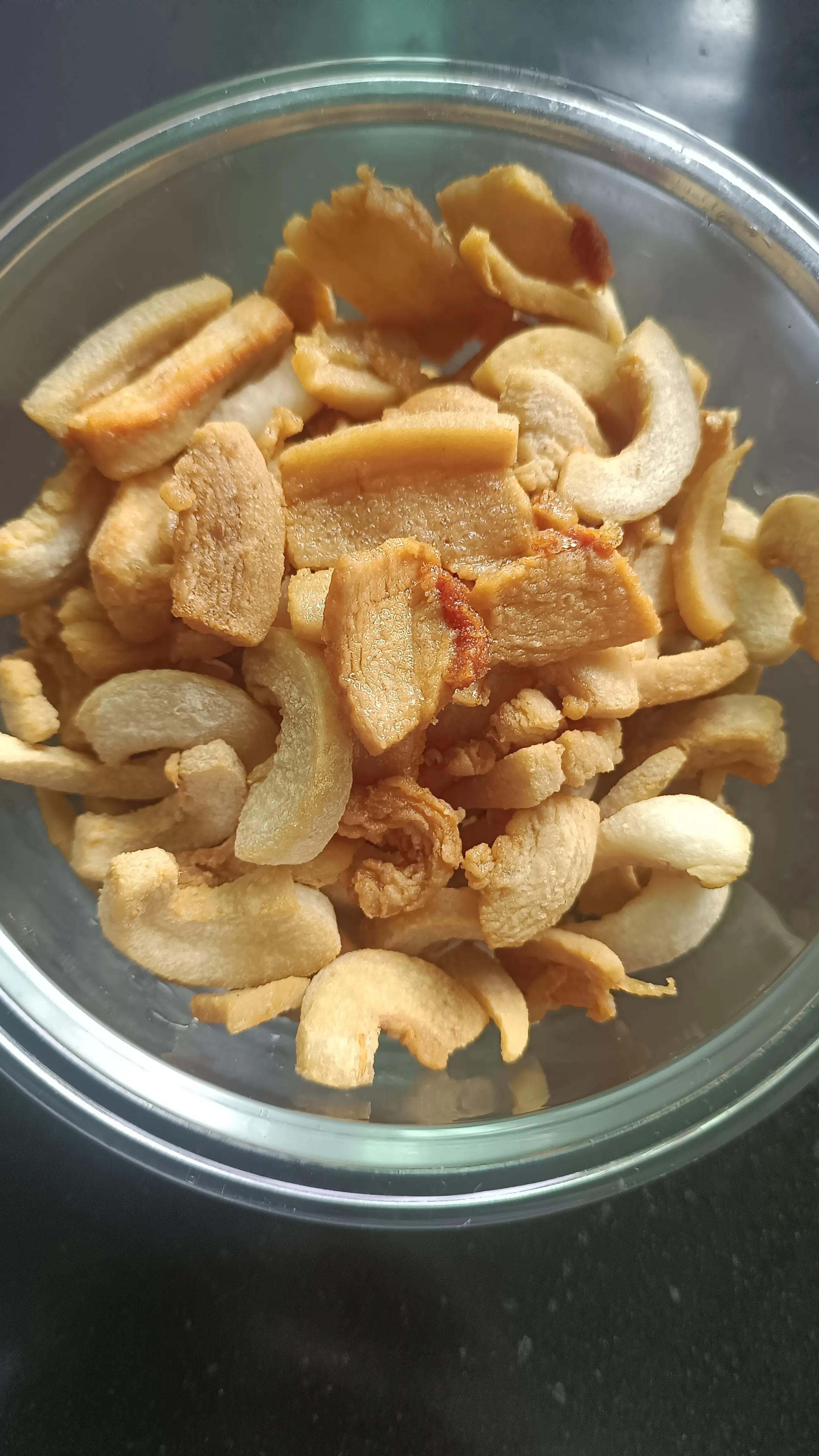 我的炸猪油还没有白