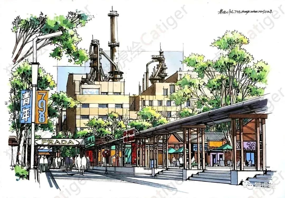 猫虎画,猫虎绘画